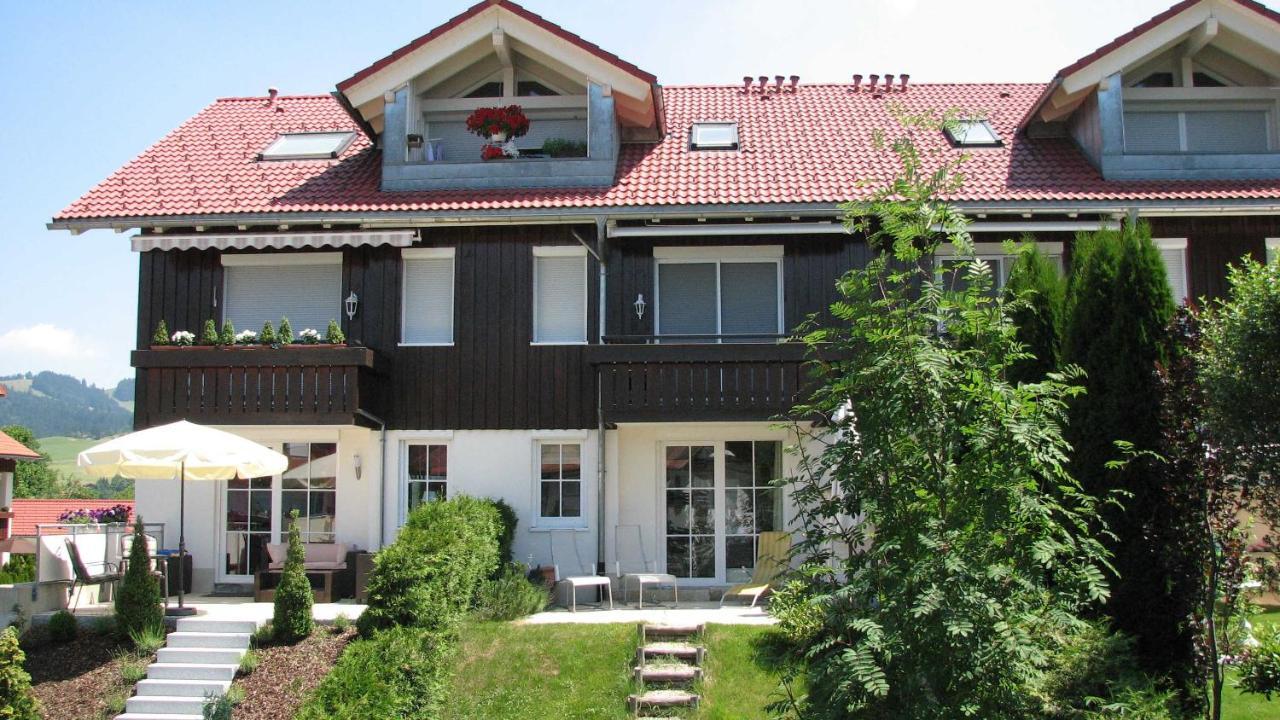 Exklusive Fewo Herrmann Im "Haus Hochgratblick" Oberstaufen Exterior foto
